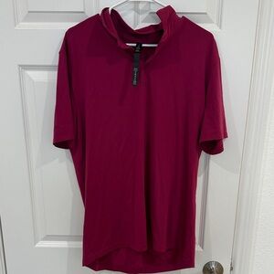 lululemon athletica Men's Magenta Polo Shirt size XL